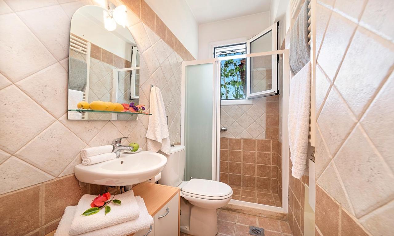 Villa Di Palma Heated Pool Koufi Kültér fotó